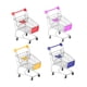 thumbnail image 1 of 4 piezas de carrito de compras para niños, juguete de supermercado, adornos decorativos, regalo para niñas, lindo carrito de supermercado, carrito de, 1 of 9