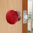 thumbnail image 5 of Soft Velvet Round Door Handle Cover with Anti-Collision Adhesive Strip for Hot and Cold Door Knob Protection, 5 of 6