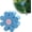 Blue, variant on Chasenew Daisy Car Antenna Topper, EVA Foam Daisy Antenna Decoration Rearview Mirror Dangler, Automotive Roof Toppers Lovely Flower Aerial Ball Cute Dashboard Accessory for Women Men (White)