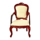 thumbnail image 3 of Muebles en miniatura a escala 1/12, sillas, accesorios para casas de muñecas, adornos, sillas de madera para micropaisaje., 3 of 9