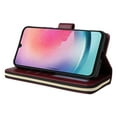 thumbnail image 3 of SaniMore for Samsung Galaxy A55 5G 3 in 1 Case, Zipper Purse Cover + Card Slots +  Kickstand + Detachable Lanyard Comprehensive Protective Shockproof Anti-drop Shell For Samsung A55 5G, Winered, 3 of 8