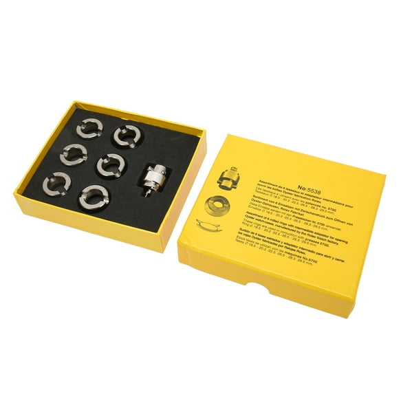 Décapsuleur de Boîtier de Montre 5538, Portable 6 Tailles Différentes pour Réparateur de Montres pour Collectionneurs