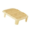 thumbnail image 3 of Rampa para arena para gatos, estera para atrapar arena para gatos, sala de estar, lavabo para gatos de interior amarillo, 3 of 8