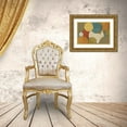 thumbnail image 3 of Josefina 24x18 Gold Ornate Wood Framed with Double Matting Museum Art Print Titled - Circulos, 3 of 4