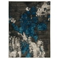 thumbnail image 2 of Allstar Rugs  Abstract Themed Polypropylene Area Rug 7' 9" x 10' 0" - Steel, 2 of 5