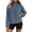 #0 Blue, variant on PFRNLF Half Zip Fuzzy Fleece Sweatshirt for Women Soft Comfy Sherpa Pullover Winter Warm Sweatshirts