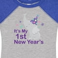thumbnail image 4 of Inktastic It's My 1st New Year's Elephant Boys or Girls Baby Bodysuit, 4 of 5
