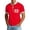 Red, variant on Graphic T Shirt for Everyday Wear Men's Casual Tee with Canada Maple Leaf Print and Comfortable Blend