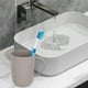 thumbnail image 4 of Vaso para Enjuague Bucal Gris de 400ml con Asa - Vaso para Enjuague Bucal de Hotel Vaso para Cepillado Dental de Fibra de Madera, 4 of 6