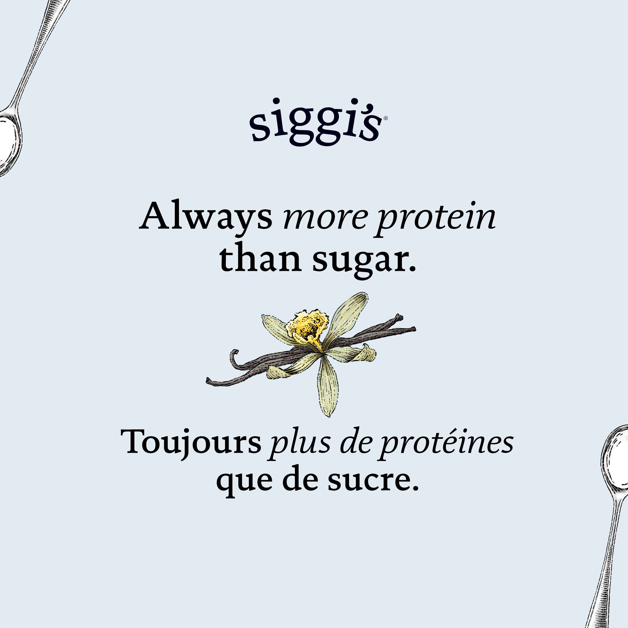 siggi’s Yogourt skyr Vanille, teneur élevée en protéines, 0 %
