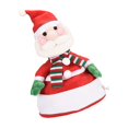 thumbnail image 1 of Yuarrent Sombrero de muñeca de Navidad, juguete de peluche de dibujos animados, animales de peluche, canto brillante, baile, sombreros Kits de decoración para fiestas Papá Noel, 1 of 6