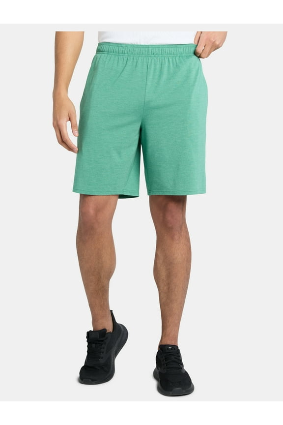 Men's & Big Men's Tri Blend Active Shorts, 9" Inseam, Sizes S-5XL