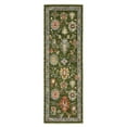 thumbnail image 3 of Woven Trends Cabana - 2863E - Traditional Style, Vintage Persian Pattern, Pet & Family Friendly, Living Room, Dining Room, Office, Power Loomed, Low Pile Wool Area Rug in Green - 6' x  9', 3 of 3