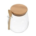 thumbnail image 4 of deevoka 6xGlass Storage Pantry Jar Sealed Can Household for Cookie Coffee, 4 of 9