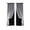 🍒 Black_Hot#2873, variant on Star Lace Blackout Curtains 2-in-1 Sheer Overlay • Double Layer Thermal Insulated Room Darkening Panels • Elegant Star Pattern for Bedroom Living Room