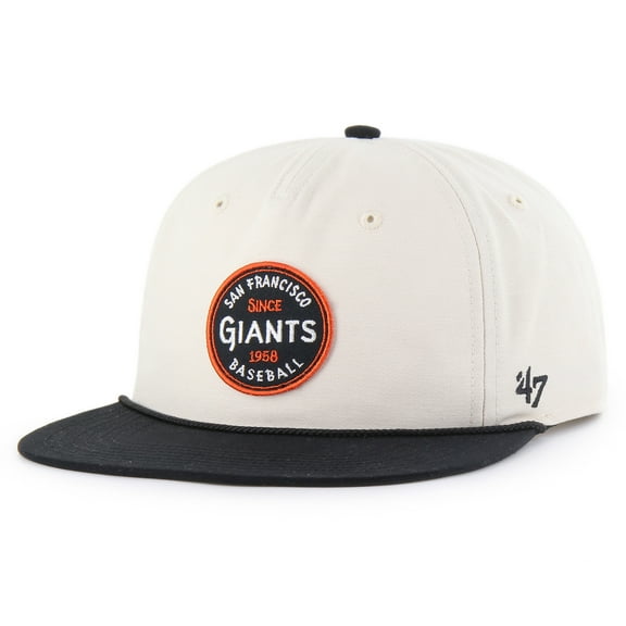 Men's '47  Cream San Francisco Giants Payson Captain Adjustable Hat
