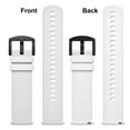 thumbnail image 5 of Silicone Watch Band 20mm Quick Release Rubber Watch Straps for Men Women,Black Stainless Steel Buckle, 5 of 8