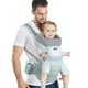 thumbnail image 1 of Portabebés Ocanoiy Recién Nacido a Niño Pequeño Soporte Lumbar Ajustable 360 All Seasons Verde, 1 of 3