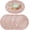 Pink, variant on GIVERARE Placemats Set of 4, Round Heat-Resistant Vinyl Placemat, 15in Non-Slip Washable PVC Table Mat, Easy to Clean Premium Plastic Mats for Dining Table, Kitchen Table (Pink)
