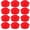 Red, variant on GYTY 12pcs Heart-Shaped Silicone Cake Molds, 4-Inch Non-Stick Baking Pans for Weddings & Holidays - Red & Gray - For Baking Enthusiasts & Home Bakers