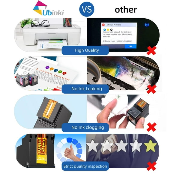 Ubinki Compatible Ink Cartridge Replacement for Canon 243 243XL PG-243 XL PG243 245 245XL (Black, 2-Pack) to use with MG2522 MG2922 TR4520 TR4522 TS3322 TS3122 TS202 MX490 MX492 Printers