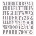thumbnail image 3 of Recollections Silver Glitter Large Alphabet Stickers, 3 of 3