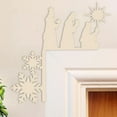 thumbnail image 1 of Christmas Wall Decor Door Hanging Door Corner Christmas Advent Home Decor, 1 of 6