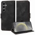 thumbnail image 4 of Funda GANGXUN para Samsung Galaxy S25 con diseño acolchado elegante, cuero PU, protección total y ajuste preciso, 4 of 5