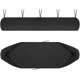 thumbnail image 1 of Protección de cubierta para toldo de jardín (3M negro), bolsa de almacenamiento de lona 210D Oxford contra los rayos UV, antipolvo, impermeable contra la nieve y la lluvia en invierno, para muebles, 1 of 5