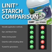 Linit® Concentrated Liquid Laundry Starch for Clothes, Crafts, and Fabric, 64 fl oz