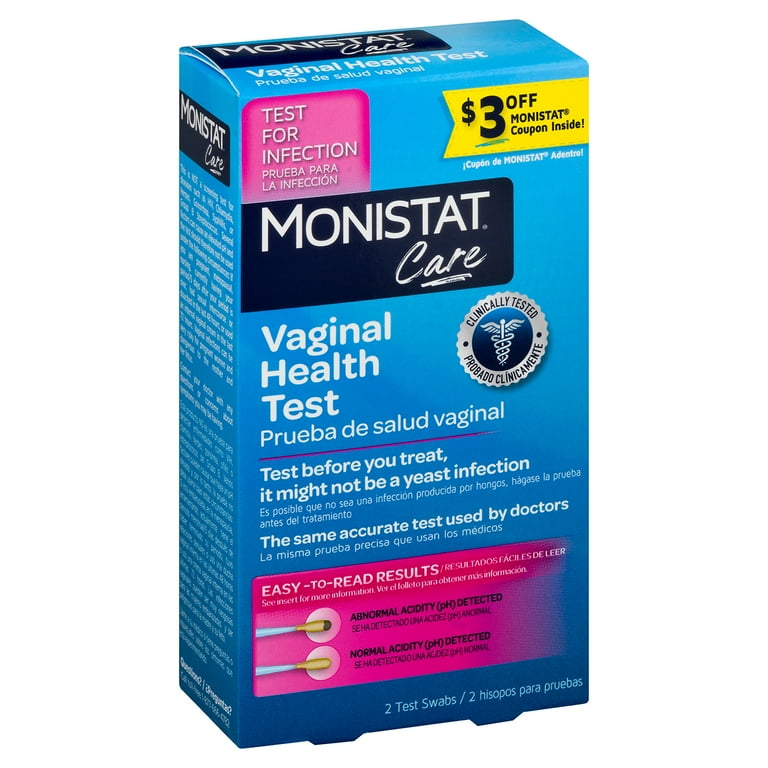 Monistat Care Vaginal Health Test Walmart