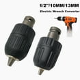 thumbnail image 3 of 1/2 Drive Hex Drill Chuck Converter Adapter Socket Wrench For Impact New, 3 of 9