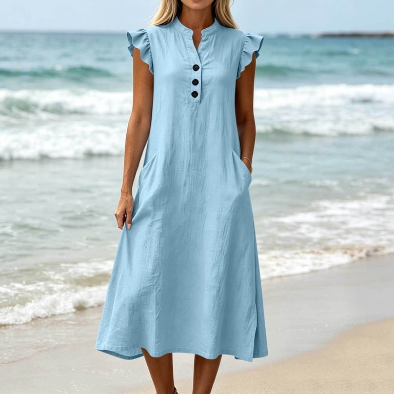 freshly brewed midi dress blue Buy Pour Moi Blue Daisy Shirred Bodice Short Sleeve Midi Dress from Next USA