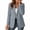 A-Gray, variant on successthop Blazer Jacket for Women Plus Size Long Sleeve Lapel Button Down Solid Business Office Blazer with Pockets