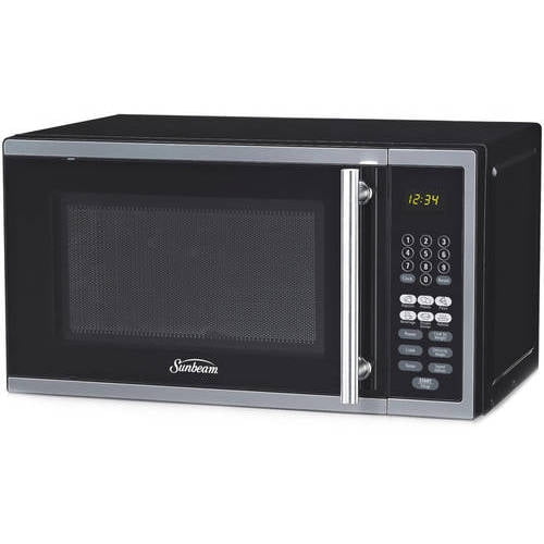 Sunbeam 0.7 Cu. Ft. Digital Microwave, Stainless Steel