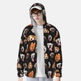 thumbnail image 2 of Saiise Different Breeds Of Dogs Pattern Sun Protection Hoodie for Men and Women, Lightweight Quick-Dry Windproof with Hood and Zip-X-Large, 2 of 7