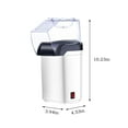 thumbnail image 3 of ZZkhGO Hot Air Popcorn Maker Machine, Fast 3-Minute Popcorn Popper with Spoon, Oil Free Snack Maker for Home Movie Night, 3 of 5