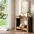 thumbnail image 4 of Tribesigns 41.3" Farmhouse Console Table, Behind Couch Sofa Table with Open Storage for Living Room, 4 of 7