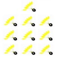 thumbnail image 1 of 10 Pcs Flotteur de Pêche Ovale Espace Ligne de Pêche Bouée Accessoires de Pêche, 1 of 7