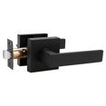 thumbnail image 1 of Probrico Poignées de Porte Noires pour l'Intérieur, Levier de Passage Robuste pour Poignées de Porte pour Garde-Robe et Couloir Intérieur, 1 of 7