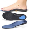 thumbnail image 1 of 1Pair Memory Foam Orthotics Arch Pain Relief Support Shoe Insoles Insert Pads Cushion, 1 of 8