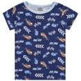 thumbnail image 4 of Cudlie Boys 4-Piece Pajama Set, Short Sleeve Tops and Long Pants PJs, 4 of 7
