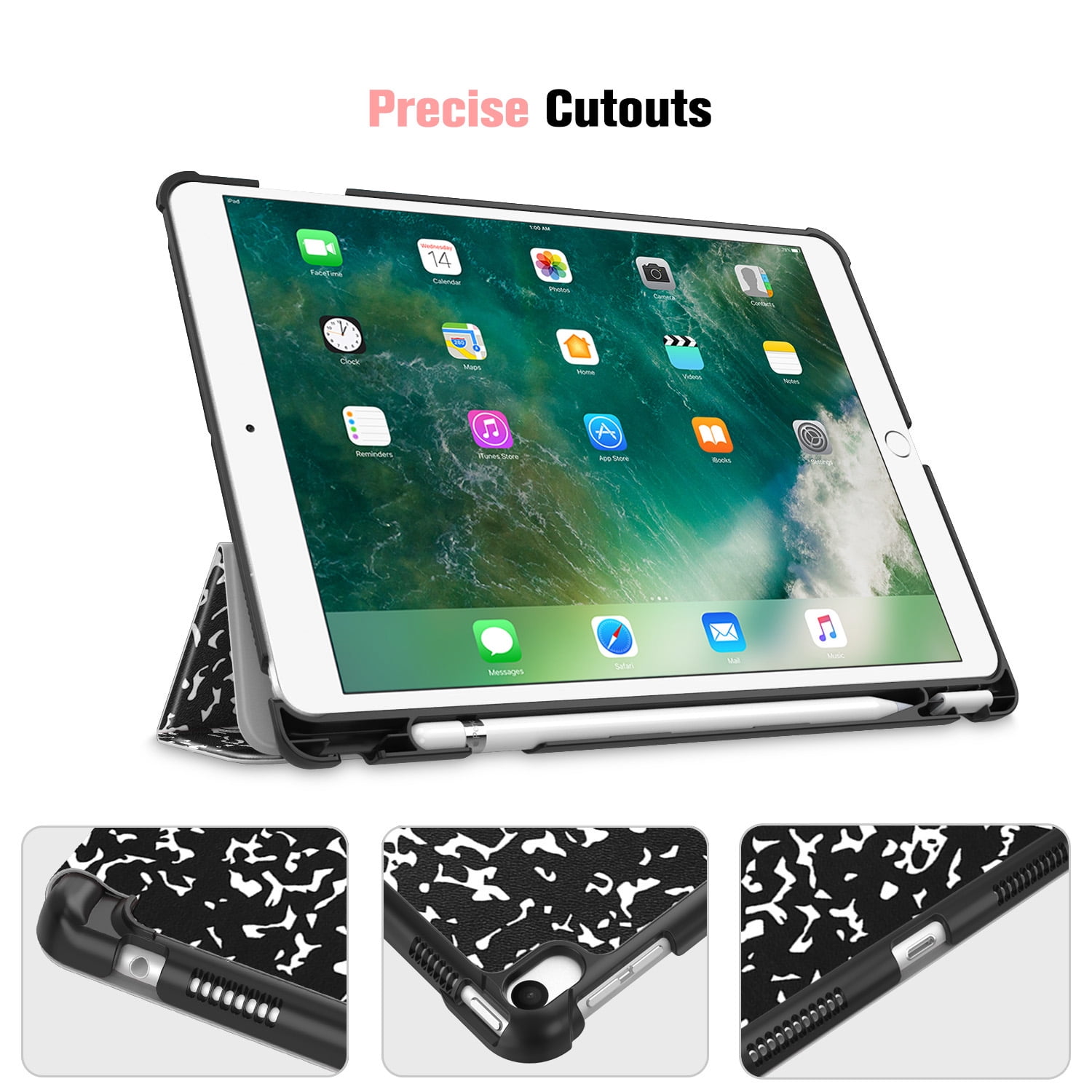Fintie 10.5-inch iPad Air (3rd Gen) / iPad Pro SlimShell Case Cover with Apple Pencil Holder, Composition Book - Walmart.com Fintie 10.5-inch iPad Air (3rd Gen) / iPad Pro SlimShell Case Cover with Apple Pencil Holder, Composition Book - Walmart.com