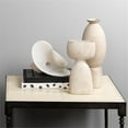thumbnail image 5 of Jamie Young Co Elavated Ceramic Decorative Vase Off White, 5 of 10