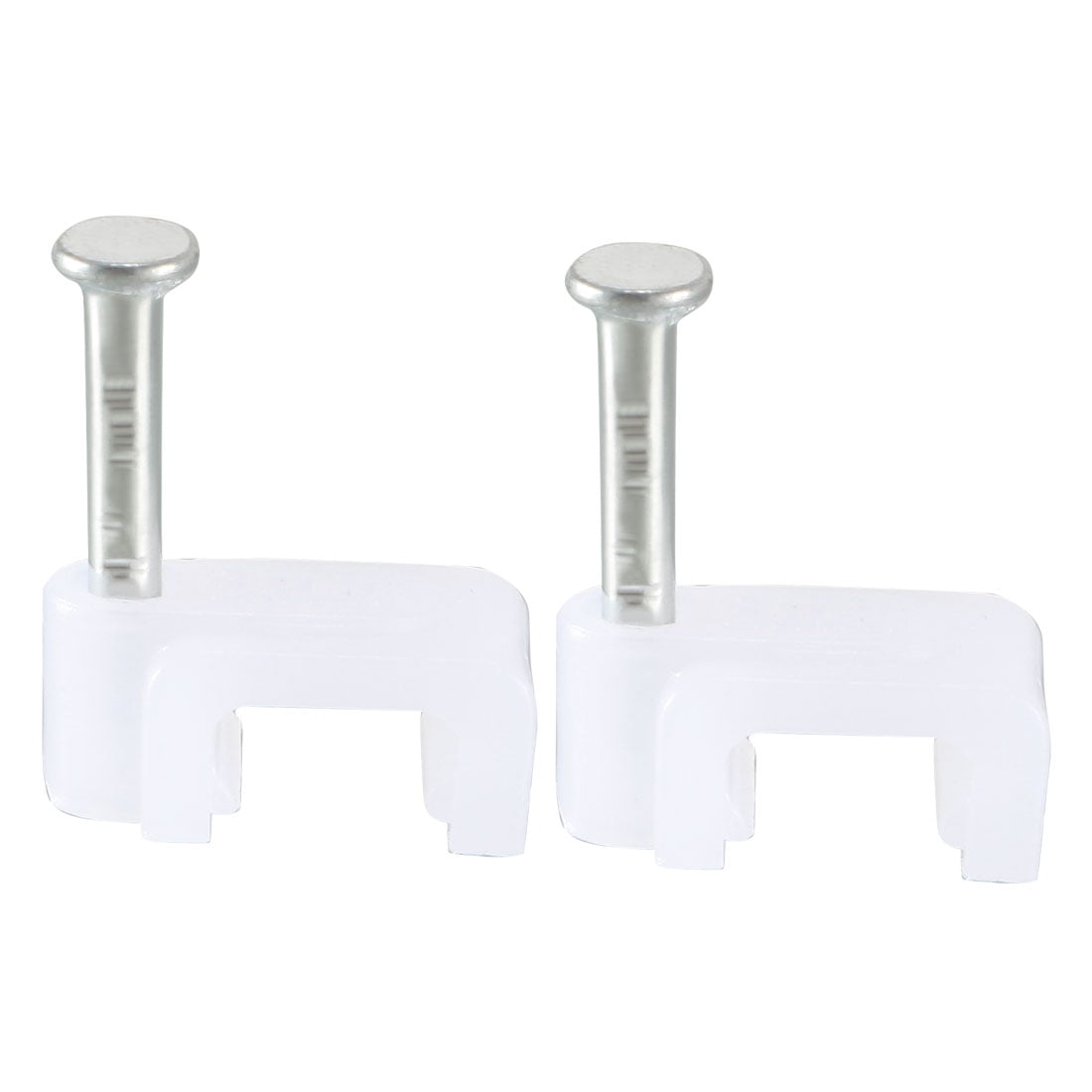 Nail-In Cable Clips for RG-6, RG-59 and Ethernet Cable - 1000 Piece Bag