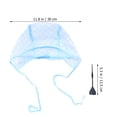 thumbnail image 4 of OULII 12pcs Highlight Cap Hair Dye Applicator Waterproof for Home Hair Coloring Adults, 4 of 6