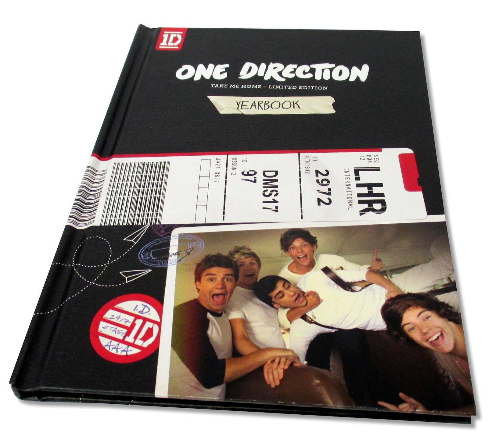 One Direction Take Me Home Limited Edition Yearbook + CD (Canadian Version)  - Walmart.com