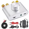 thumbnail image 1 of Amplificador Facmogu F900S de 160 W, Bluetooth 5.0, 2.0 canales de potencia de audio, 1 of 9