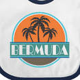 thumbnail image 4 of Inktastic Bermuda Vacation Trip Boys or Girls Baby Bib, 4 of 4