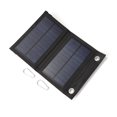 thumbnail image 2 of Panel solar plegable impermeable del paquete de batería 5V del cargador 6W para el teléfono al aire libre, 2 of 6